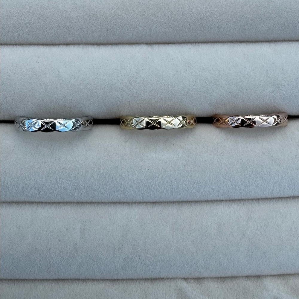 14K Gold Plated Coco Rings BRAND NEW